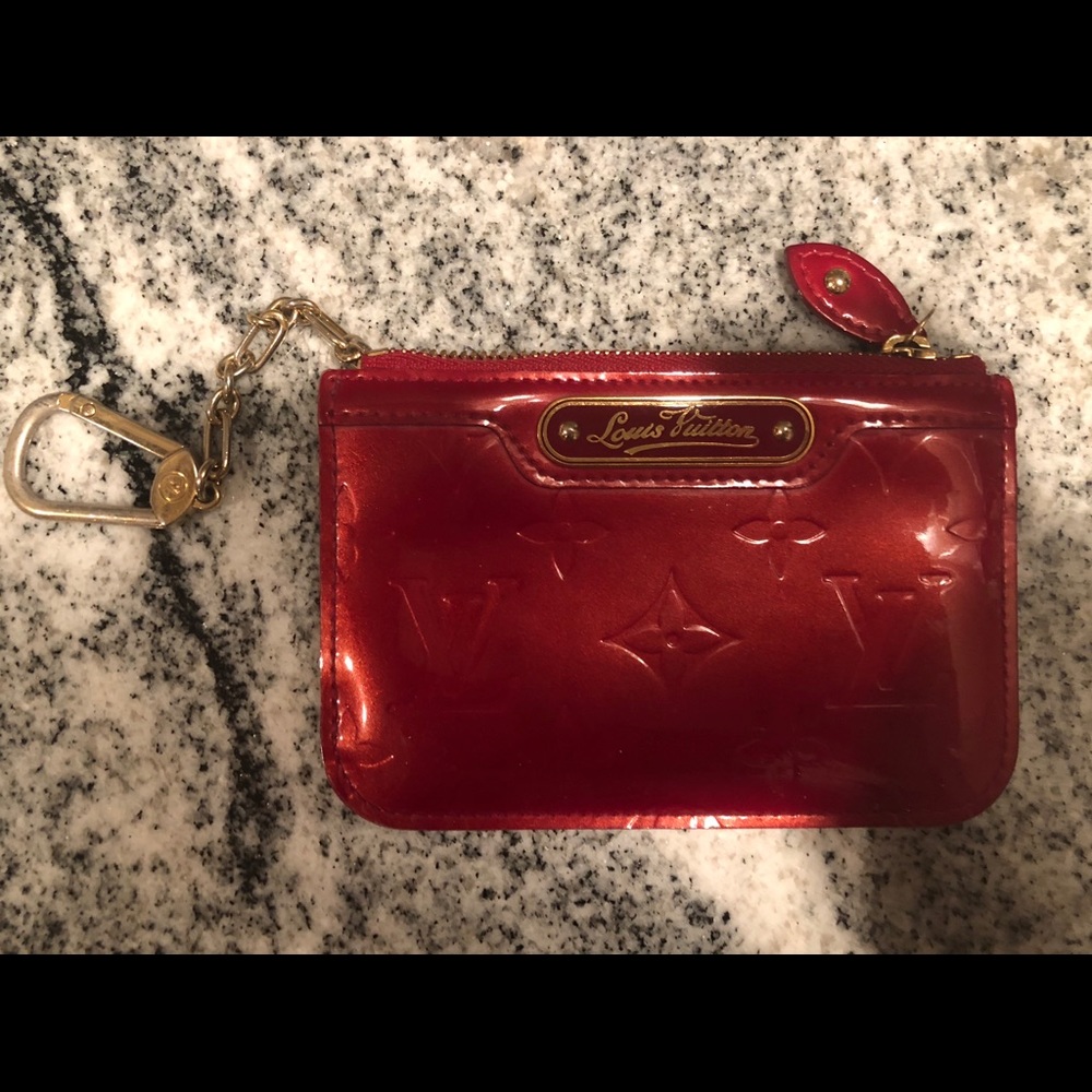 Louis Vuitton cherry monogram Key pouch